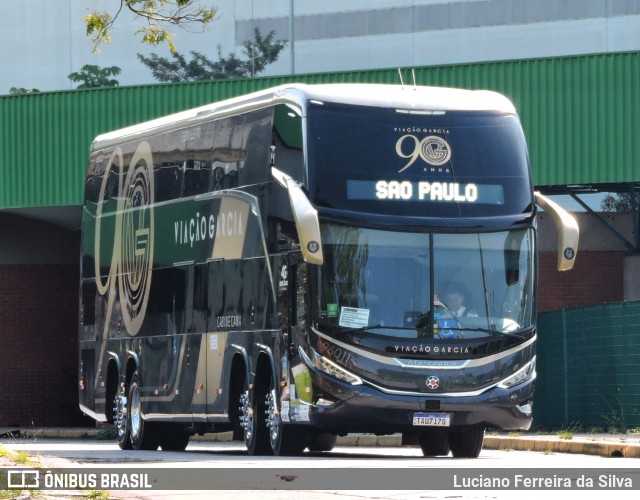 Viação Garcia 96011 na cidade de São Paulo, São Paulo, Brasil, por Luciano Ferreira da Silva. Número da foto: #13094782.