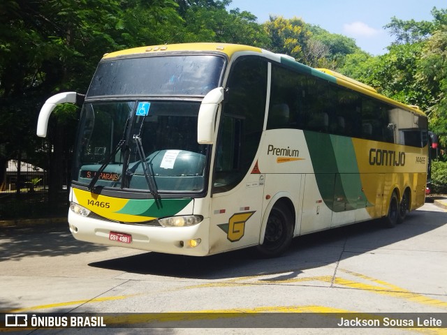 Empresa Gontijo de Transportes 14465 na cidade de São Paulo, São Paulo, Brasil, por Jackson Sousa Leite. Número da foto: #13094781.