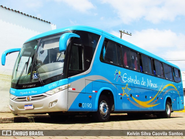 Estrela de Minas Viagens e Turismo 0190 na cidade de Três Pontas, Minas Gerais, Brasil, por Kelvin Silva Caovila Santos. Número da foto: #13095029.