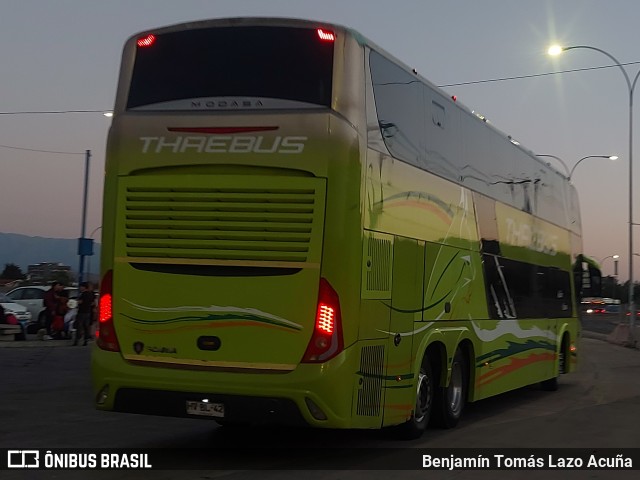 Thaebus 133 na cidade de San Bernardo, Maipo, Metropolitana de Santiago, Chile, por Benjamín Tomás Lazo Acuña. Número da foto: #13094327.