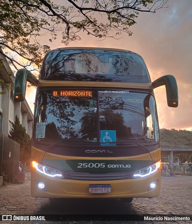 Empresa Gontijo de Transportes 25005 na cidade de Belo Horizonte, Minas Gerais, Brasil, por Maurício Nascimento. Número da foto: #13094633.