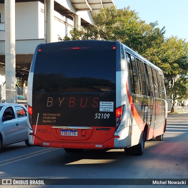 By Bus Transportes Ltda 52109 na cidade de Jandira, São Paulo, Brasil, por Michel Nowacki. Número da foto: #13095204.