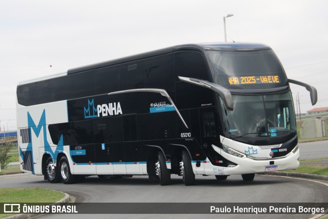 Empresa de Ônibus Nossa Senhora da Penha 65010 na cidade de Curitiba, Paraná, Brasil, por Paulo Henrique Pereira Borges. Número da foto: #13095612.