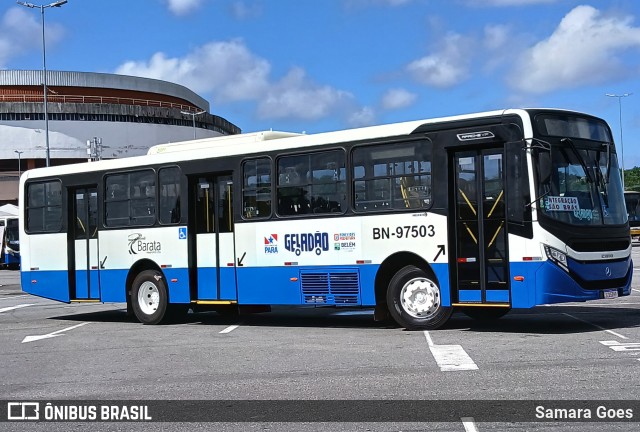 Transportes Barata BN-97503 na cidade de Belém, Pará, Brasil, por Samara Goes. Número da foto: #13093287.