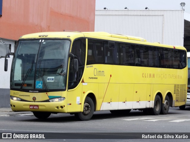 Viação Itapemirim 8623 na cidade de Rio de Janeiro, Rio de Janeiro, Brasil, por Rafael da Silva Xarão. Número da foto: #13093487.