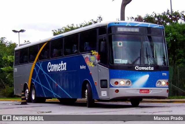 Viação Cometa 7711 na cidade de São Paulo, São Paulo, Brasil, por Marcus Prado. Número da foto: #13095106.