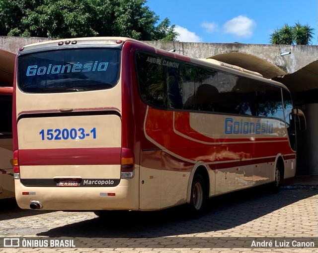 Auto Viação Goianésia 152003-1 na cidade de Itapuranga, Goiás, Brasil, por André Luiz Canon. Número da foto: #13094097.