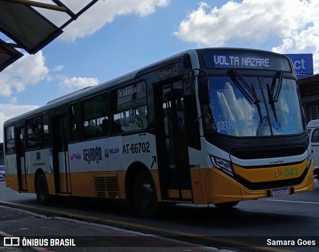 Empresa de Transportes Nova Marambaia AT-66702 na cidade de Belém, Pará, Brasil, por Samara Goes. Número da foto: #13095452.