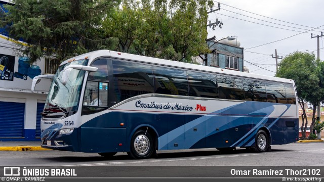 ODM - Ómnibus de México 5264 na cidade de Gustavo A. Madero, Ciudad de México, México, por Omar Ramírez Thor2102. Número da foto: #13095197.