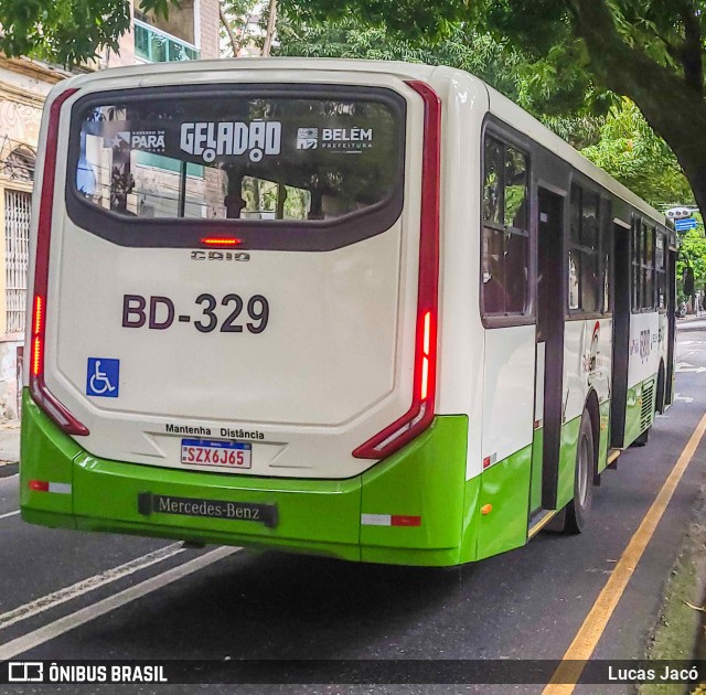 Belém Rio Transportes BD-329 na cidade de Belém, Pará, Brasil, por Lucas Jacó. Número da foto: #13094372.
