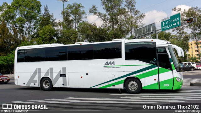 AVM - Autotransportes Valle del Mezquital 1388 na cidade de Gustavo A. Madero, Ciudad de México, México, por Omar Ramírez Thor2102. Número da foto: #13095241.