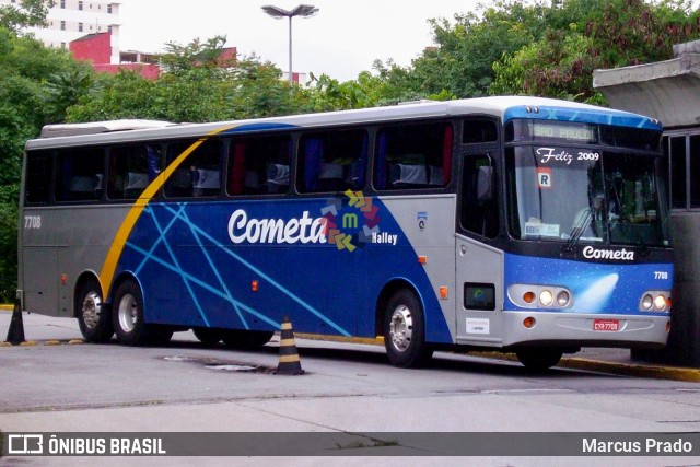 Viação Cometa 7708 na cidade de São Paulo, São Paulo, Brasil, por Marcus Prado. Número da foto: #13095189.