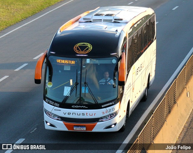 Venus Turística 3220 na cidade de Cachoeira Paulista, São Paulo, Brasil, por João Felipe. Número da foto: #13093683.