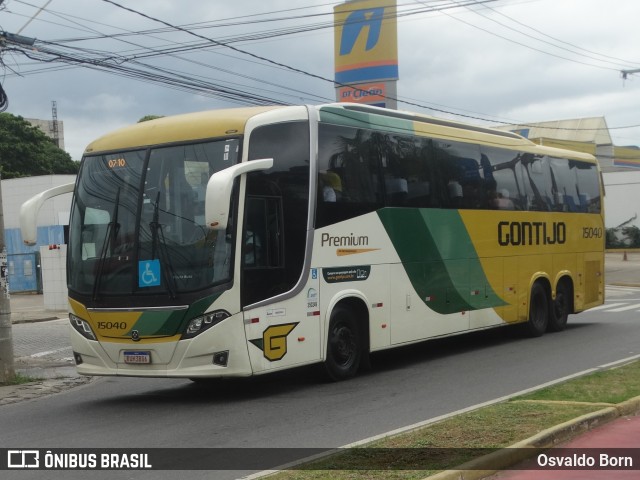 Empresa Gontijo de Transportes 15040 na cidade de Governador Valadares, Minas Gerais, Brasil, por Osvaldo Born. Número da foto: #13095242.