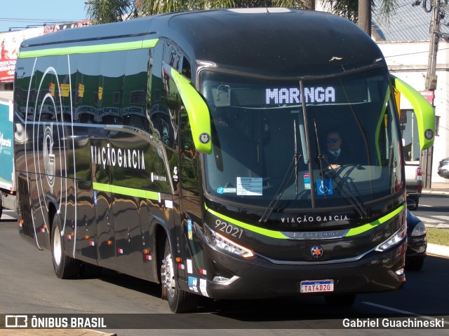 Viação Garcia 92021 na cidade de Ponta Grossa, Paraná, Brasil, por Gabriel Guachineski. Número da foto: #13094994.