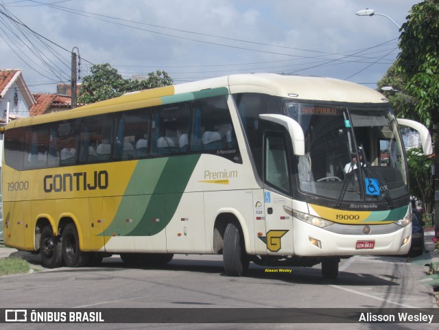 Empresa Gontijo de Transportes 19000 na cidade de Fortaleza, Ceará, Brasil, por Alisson Wesley. Número da foto: #13094785.