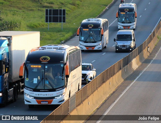 Venus Turística 3210 na cidade de Cachoeira Paulista, São Paulo, Brasil, por João Felipe. Número da foto: #13093679.