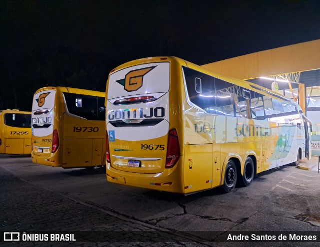 Empresa Gontijo de Transportes 19675 na cidade de Perdões, Minas Gerais, Brasil, por Andre Santos de Moraes. Número da foto: #13093488.