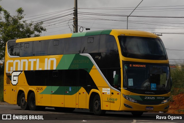 Empresa Gontijo de Transportes 23025 na cidade de Vitória da Conquista, Bahia, Brasil, por Rava Ogawa. Número da foto: #13094527.