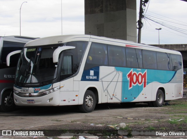 Auto Viação 1001 RJ 108.841 na cidade de Rio de Janeiro, Rio de Janeiro, Brasil, por Diego Oliveira. Número da foto: #13093297.
