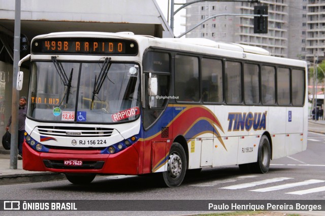Transportadora Tinguá RJ 156.224 na cidade de Rio de Janeiro, Rio de Janeiro, Brasil, por Paulo Henrique Pereira Borges. Número da foto: #13095633.