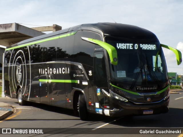 Viação Garcia 92061 na cidade de Ponta Grossa, Paraná, Brasil, por Gabriel Guachineski. Número da foto: #13095035.
