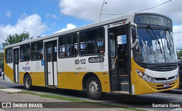 Belém Rio Transportes BD-132 na cidade de Belém, Pará, Brasil, por Samara Goes. Número da foto: #13095473.