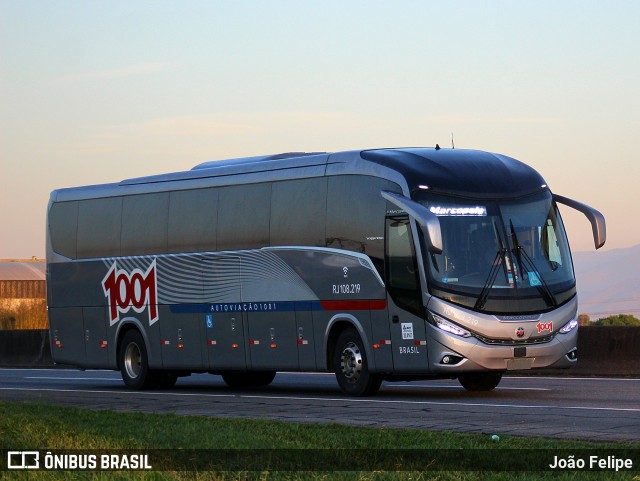 Auto Viação 1001 RJ 108.219 na cidade de Canas, São Paulo, Brasil, por João Felipe. Número da foto: #13094094.