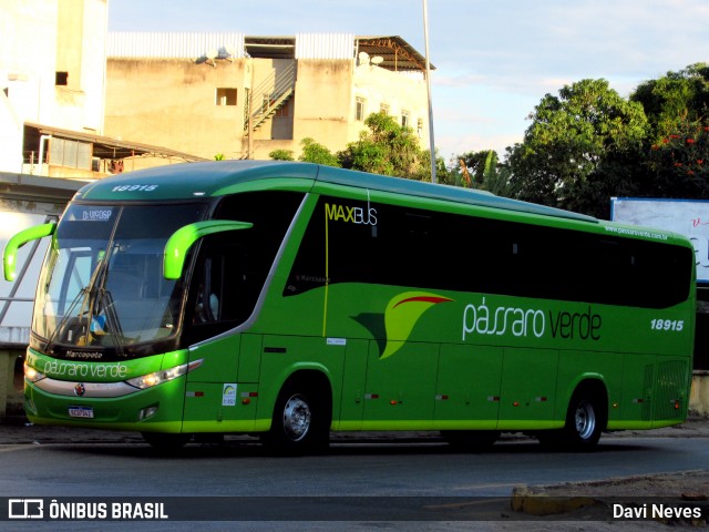 Pássaro Verde 18915 na cidade de Ponte Nova, Minas Gerais, Brasil, por Davi Neves. Número da foto: #13094877.