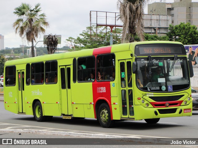 Transporte Coletivo Cidade Verde 02208 na cidade de Teresina, Piauí, Brasil, por João Victor. Número da foto: #13095437.