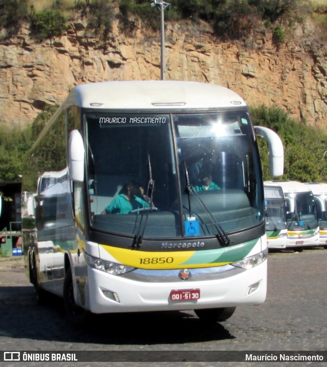Empresa Gontijo de Transportes 18850 na cidade de Belo Horizonte, Minas Gerais, Brasil, por Maurício Nascimento. Número da foto: #13093910.