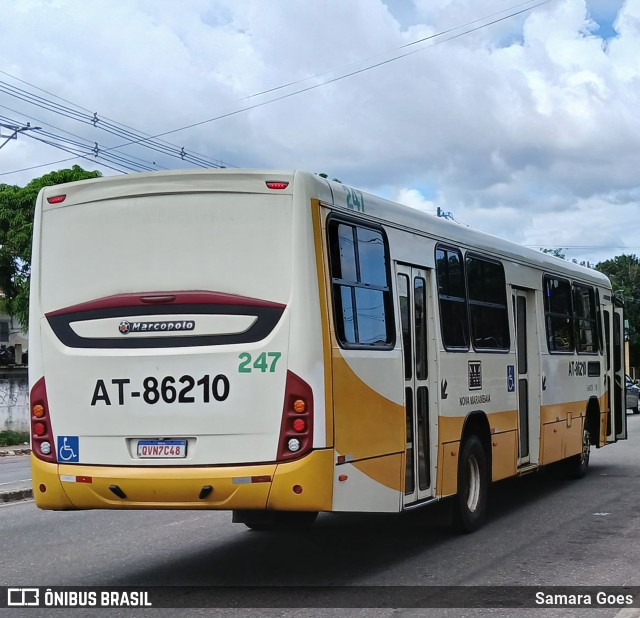 Empresa de Transportes Nova Marambaia AT-86210 na cidade de Belém, Pará, Brasil, por Samara Goes. Número da foto: #13095474.