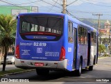 Empresa de Ônibus Pássaro Marron 82.619 na cidade de Cachoeira Paulista, São Paulo, Brasil, por João Felipe. Número da foto: #13094112.
