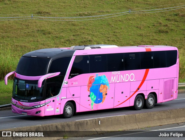 Novo Mundo Turismo 1900 na cidade de Canas, São Paulo, Brasil, por João Felipe. Número da foto: #13121955.