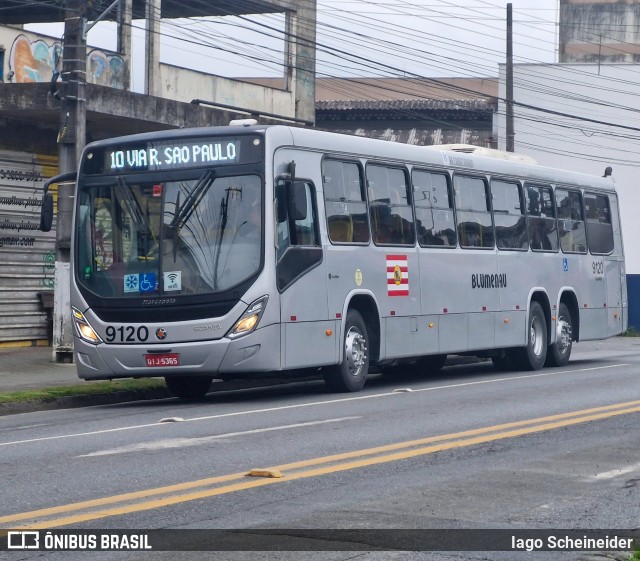 BluMob - Concessionária de Transporte Urbano de Blumenau 9120 na cidade de Blumenau, Santa Catarina, Brasil, por Iago Scheineider. Número da foto: #13119569.