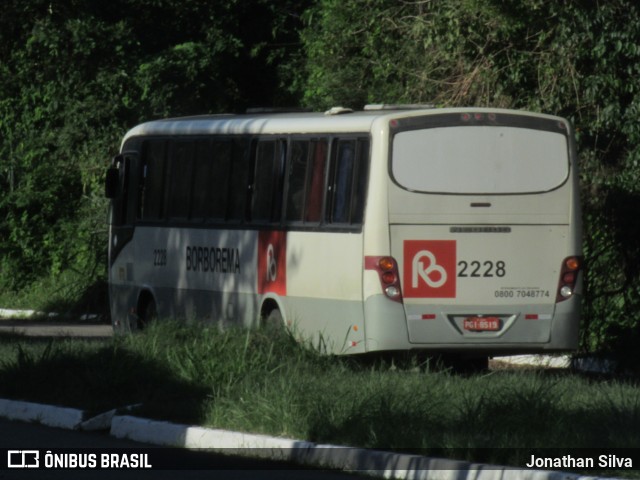Borborema Imperial Transportes 2228 na cidade de Recife, Pernambuco, Brasil, por Jonathan Silva. Número da foto: #13120043.