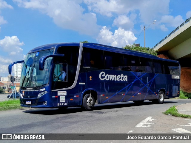 Viação Cometa 721556 na cidade de Campinas, São Paulo, Brasil, por José Eduardo Garcia Pontual. Número da foto: #13120621.