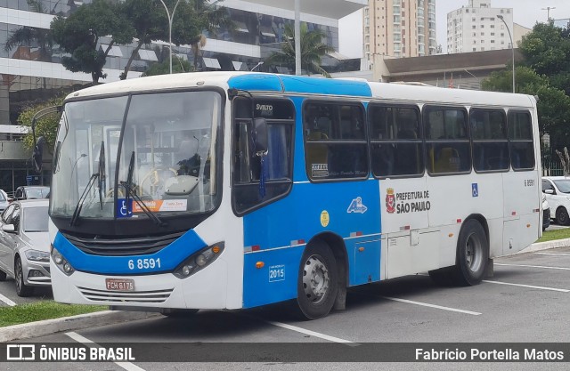 Cooper Líder > A2 Transportes 6 8591 na cidade de São Bernardo do Campo, São Paulo, Brasil, por Fabrício Portella Matos. Número da foto: #13122770.
