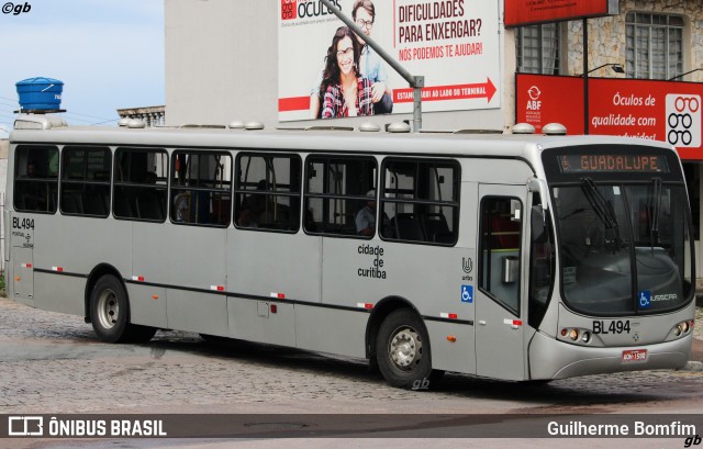 Transporte Coletivo Glória BL494 na cidade de Curitiba, Paraná, Brasil, por Guilherme Bomfim. Número da foto: #13122840.