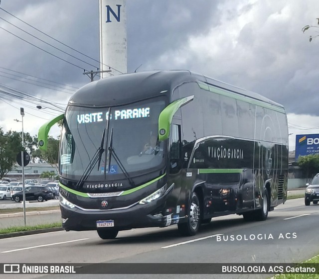 Viação Garcia 92141 na cidade de Curitiba, Paraná, Brasil, por BUSOLOGIA ACS Caetano. Número da foto: #13119897.