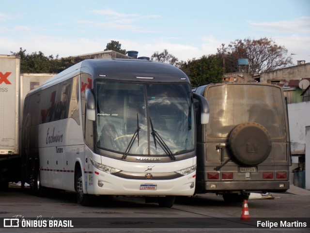 Exclusivo Turismo 6289 na cidade de Santana do Livramento, Rio Grande do Sul, Brasil, por Felipe Martins. Número da foto: #13122314.