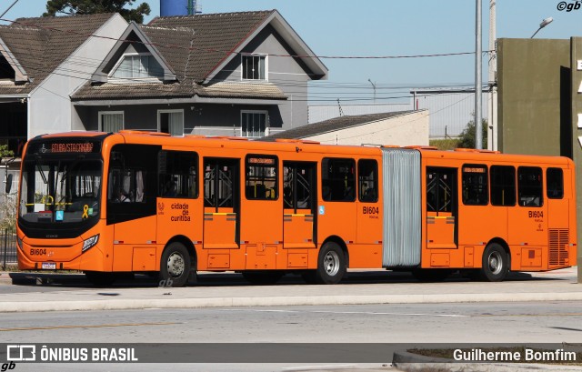 Transporte Coletivo Glória BI604 na cidade de Curitiba, Paraná, Brasil, por Guilherme Bomfim. Número da foto: #13122787.