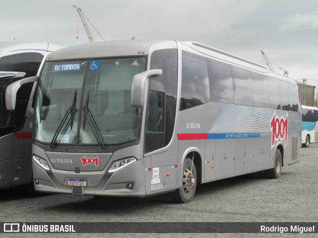 Auto Viação 1001 RJ 108.094 na cidade de Rio de Janeiro, Rio de Janeiro, Brasil, por Rodrigo Miguel. Número da foto: #13121353.
