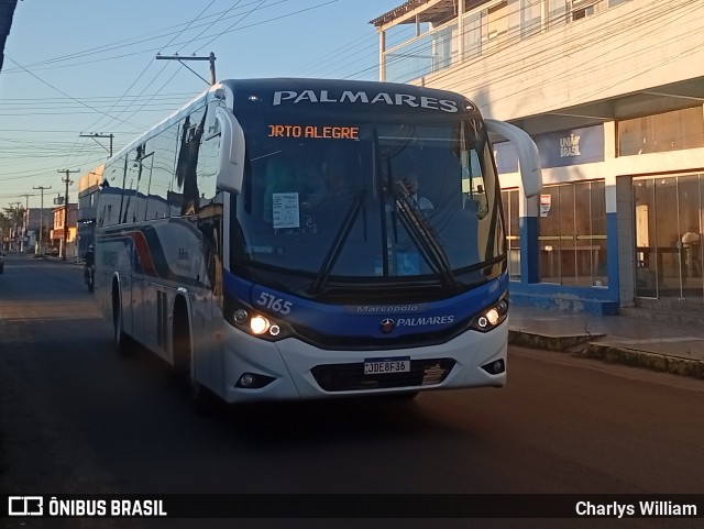 Expresso Palmares 5165 na cidade de Palmares do Sul, Rio Grande do Sul, Brasil, por Charlys William. Número da foto: #13120164.