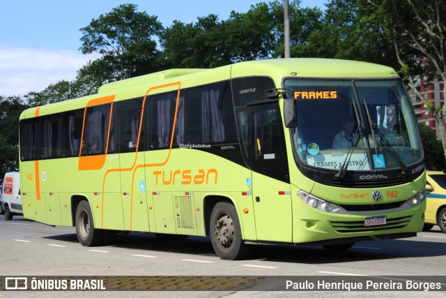 Tursan - Turismo Santo André 962 na cidade de Rio de Janeiro, Rio de Janeiro, Brasil, por Paulo Henrique Pereira Borges. Número da foto: #13121722.