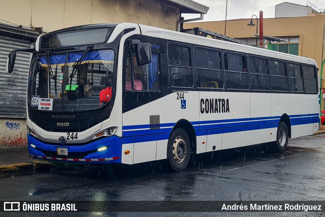 Conatra - Corporacion Nacional de Transporte 244 na cidade de Hospital, San José, San José, Costa Rica, por Andrés Martínez Rodríguez. Número da foto: #13121457.