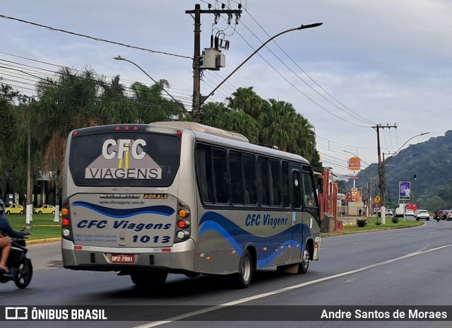 CFC Viagens 1013 na cidade de Juiz de Fora, Minas Gerais, Brasil, por Andre Santos de Moraes. Número da foto: #13121605.