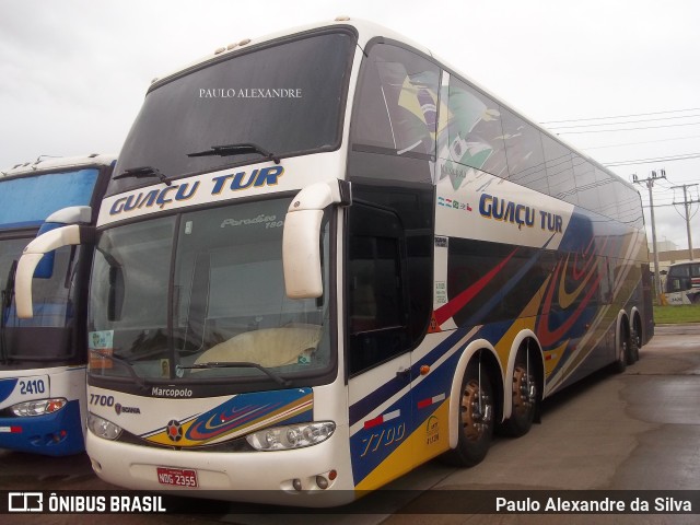Guaçu Tur Viagens e Turismo 7700 na cidade de Queimados, Rio de Janeiro, Brasil, por Paulo Alexandre da Silva. Número da foto: #13120244.