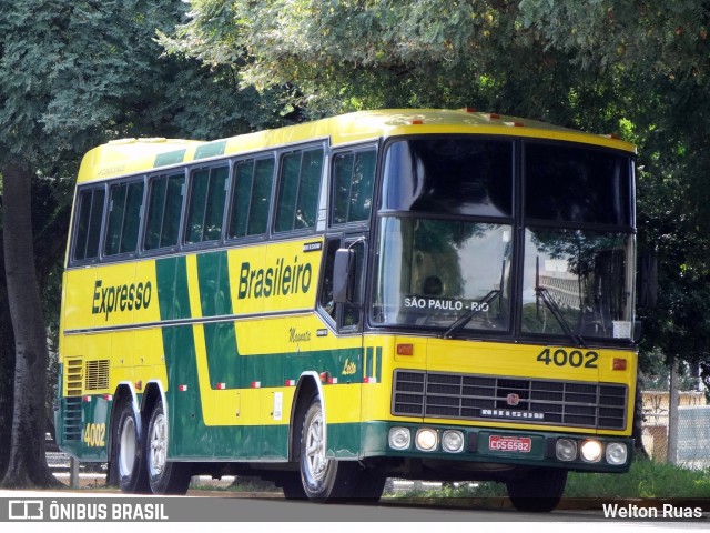 Expresso Brasileiro 4002 na cidade de São Paulo, São Paulo, Brasil, por Welton Ruas. Número da foto: #13121523.