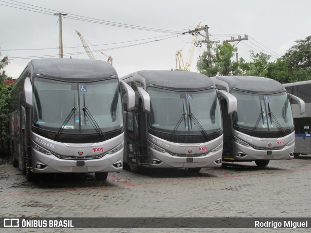 Auto Viação 1001 RJ 108.695 na cidade de Rio de Janeiro, Rio de Janeiro, Brasil, por Rodrigo Miguel. Número da foto: #13121245.